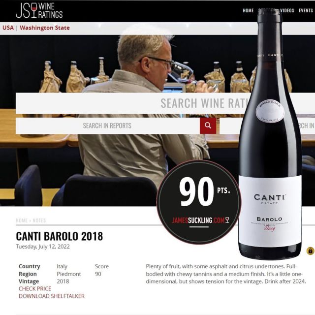 Canti Barolo D.O.C.G. Premium Estate Piedmont 75Cl Canti Barolo D.O.C.G. Premium Estate Piedmont 75Cl